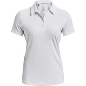 Under Armour Damen T-Shirt UA Playoff Poloshirt White (US LG)