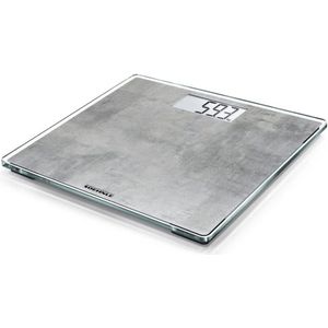 Digitale Personenweegschaal Beton met Groot Weegplateau en LCD-Display