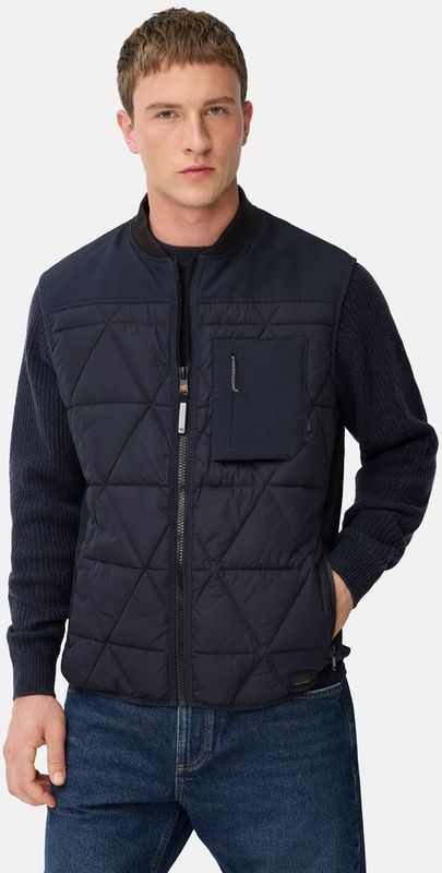 camel active - Vest - Marineblauw - Puur Polyester