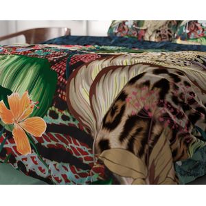 Dreamhouse - Dekbedovertrek - Midnight Jungle - 240 x 220 cm