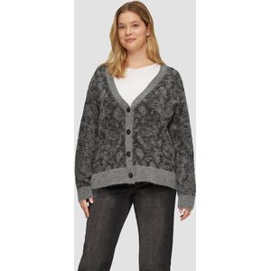 s.Oliver - Strickjacke - Gebreid Vest - Dierenprint