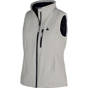 BJØRNSON Hedda Softshell Bodywarmer - Dames - Winddicht - Maat 40 - Wit