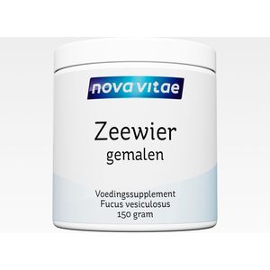 Nova Vitae - Zeewier - Gemalen - Fucus Vesiculosus - Rijke bron van Jodium - 150 gram