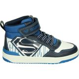 Geox J WASHIBA Sneakers voor jongens, marineblauw/wit, 24 EU, marineblauw/wit, 24 EU