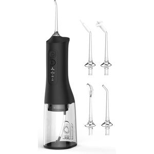 Lexium Waterflosser - Monddouche - Elektrisch Flosapperaat - Water Flosser - Waterflosser Draadloos - Water Flosser Draadloos - Draadloos en Oplaadbaar - Must have voor uw hygiëne!