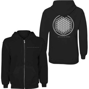 Bring Me The Horizon Vest met capuchon -XS- Flower Of Life Zwart