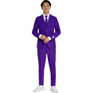 OppoSuits Tiener Purple Prince - Jongens pak - Maat 170/176