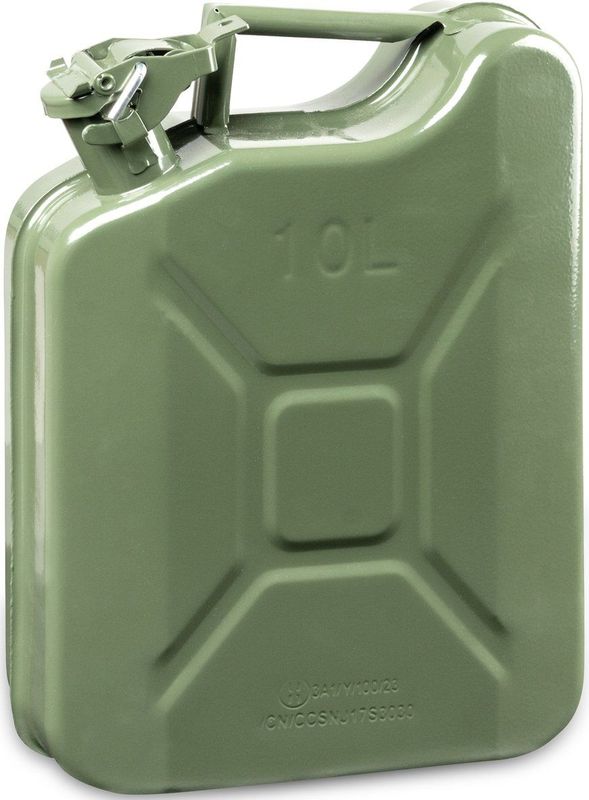WALSER - Brandstof Jerrycan - Olijfgroen - 10 Liter - UN-gecertificeerd