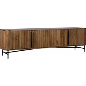 Tv Meubel Rego - Hout - Bruin - 177x50x40 cm (BxHxD)