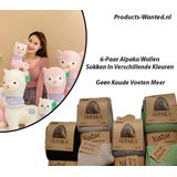 Alpaka - Dikke Wollen Sokken - Huissokken