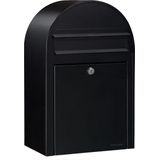 Brievenbus - RVS - Zwart - Hangend