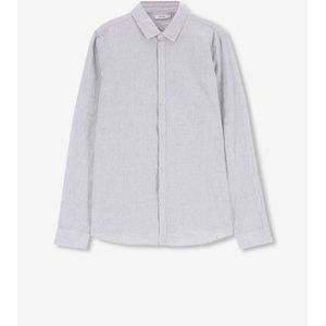 Sissy-Boy - Linnen Overhemd - Blauw - 70% Katoen 30% Linnen