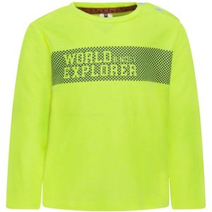 B.Nosy baby jongens shirt World Explorer Safety Yellow