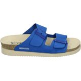 Mephisto - HESTER SANDALBUCK - Dames Slippers - Blauw