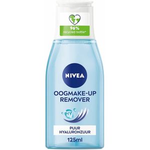 NIVEA - Oogmake-up Verwijderaar - Reinigingslotion - Puur Hyaluronzuur - 125 ml - 1 stuk
