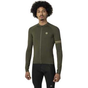 AGU Solid Fietsshirt Lange Mouwen Performance Heren - Green