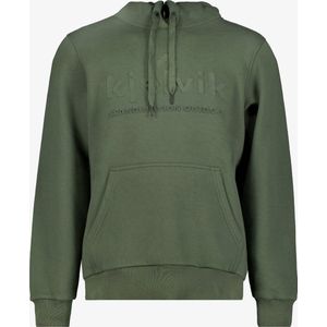Kjelvik heren hoodie groen - Maat S