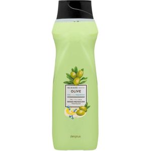 Deliplus | Bad- en douchegel | Met olijfbestanddelen | Hoog hydraterend | Gel de Baño Olive Hidratante | Zeer geschikt voor de droge huid | Uit Spanje | 750ml