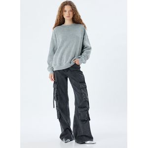 Sweatshirt - Ronde Kraag - Wasbaar - Extra Groot - Normale Lengte - Lange Mouw