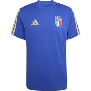 ADIDAS - figc dna tee - Trainingshirt replica voetbal korte mouw heren - Blauw