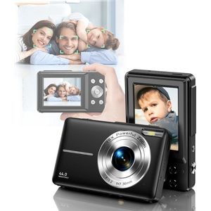 MKSS® Fototoestel voor Kinderen - Digitale Camera - Compact - Zwart