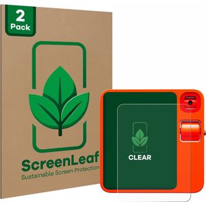 ScreenLeaf - Screenprotector voor rabbit r1 - Duurzame schermbescherming Folie Beschermfolie transparant (2 Stuks)