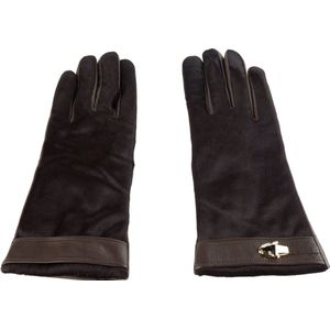 Bruine Koeienhuid Handschoen