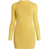 MYMO Gebreide jurk 'Biany'  goudgeel