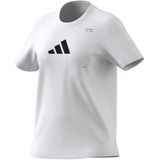 adidas - Tr Cat G - T-shirt - Wit - Met Korte Mouwen