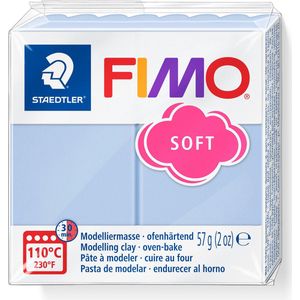 FIMO soft boetseerklei 57 g serenity blue