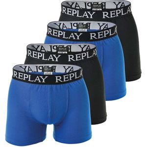 Replay Boxershorts Verpakking van 4