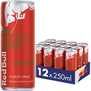 Red Bull - Red Edition (Watermeloen) - 12 x 250 ml