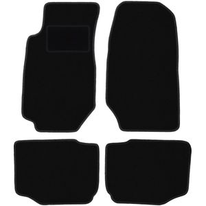 Zwarte veloursmatten voor: Ford Granada sedan (1972-1985)