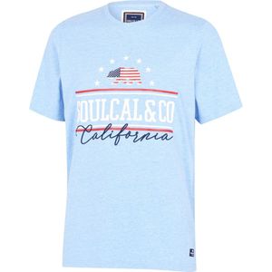 SoulCal - T-Shirt - Logo shirt - Heren - Licht blauw - XL