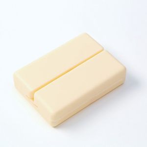 Dagelijkse pillendoos - Draagbare pillendoos met 7 compartimenten - Medicijnorganizer - Opvouwbaar ontwerp - Reispillendoos - Zakjes voor vitamines, levertraan, supplementen en medicijnen - Gebroken wit