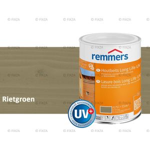 Remmers Long Life Houtbeits UV – rietgroen – 0,75 Liter – Duurzame houtbescherming met maximale UV-bescherming