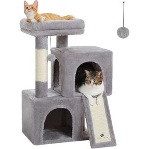 Krabpaal voor Katten - Krabpaal Grote Katten - Krabton - Krabpaal Hout