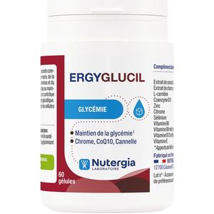 Nutergia - Ergyglucil - Capsules - 60 Stuks - Voor Suikerstofwisseling