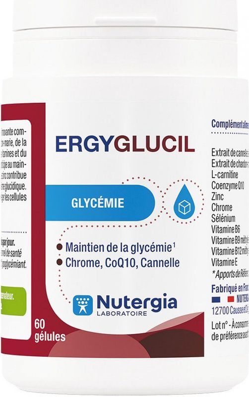 Nutergia Ergyglucil 60 Capsules