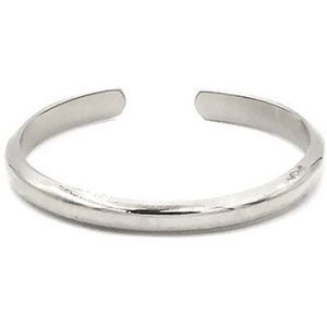 Mint15 Verstelbare Basic stacking ring - Zilver RVS/Stainless Steel