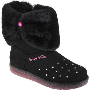 Skechers Glitzy Glam - Cozy Cuddlers 314851L-BLK, voor meisje, Zwart, Laarzen,Sneeuw laarzen, maat: 31