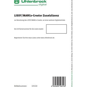 Uhlenbrock - Lissy Creator Licentie (Uh19310)