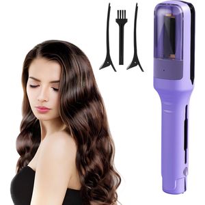 Split Ender -Incl. accessoires - Voor Gespleten Haarpunten - Split end Trimmer - Split remover - Paars