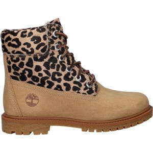 Timberland - Premium 6 Inch - Veterboots - Panterprint - Waterdicht Nubuckleer