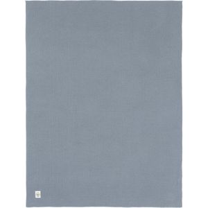 Lässig Wiegdeken GOTS 80 x 100 cm - Blauw