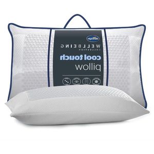 Koel Kussen Cool Touch - Comfortabel Cool Gel Kussen Pad voor Nachtelijk Zweten Wellbeing Collection Koelpads