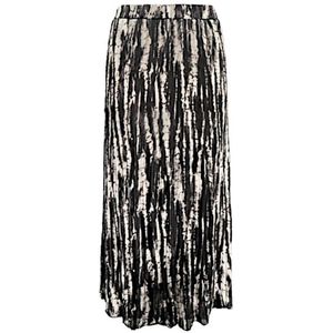 Elvira rok Loes plisse - Winter tie dye