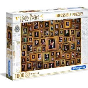 Clementoni - Puzzel 1000 Stukjes Impossible Harry potter, Puzzel Voor Volwassenen en Kinderen, 14-99 jaar, 61881