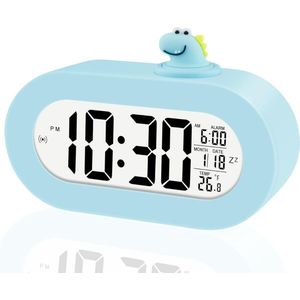 DailySupplies® Kinderwekker - Digitale Wekker Slaapkamer - Slaaptrainer Kinderen - Blauw