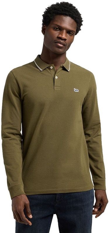 Lee 112370566 Lange Mouw Poloshirt